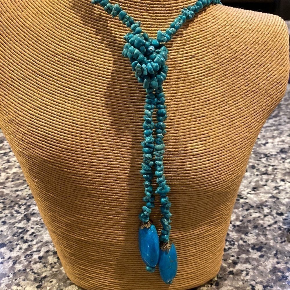 Turquoise Gemstone Necklace